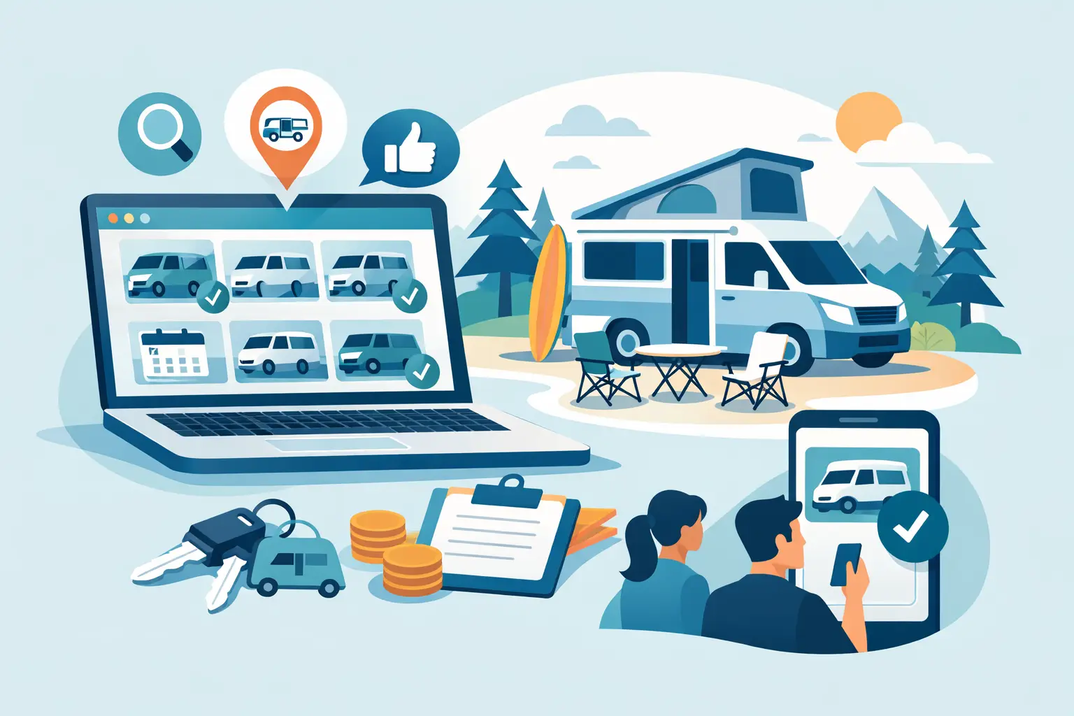 Campervan Hire Listings That Bring Bookings